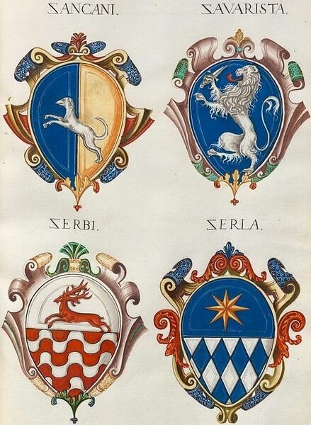欧洲著名家族族徽图片